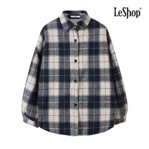 [르샵] 융기모 체크 패턴 셔츠 (BPABL010A)
