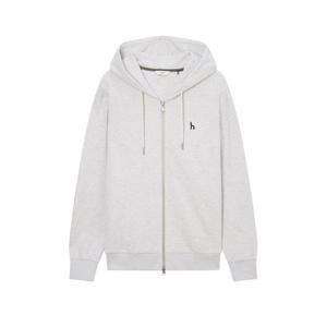 [헤지스]헤지스 멜란지그레이 베이직 후드 집업 HZTS4D349G2