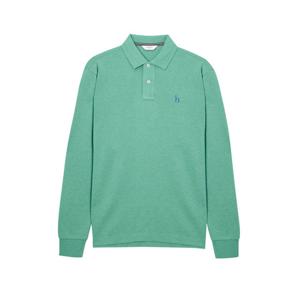 [헤지스]헤지스 라이트그린 긴팔 피케 카라 티셔츠 HZTS4D431T1