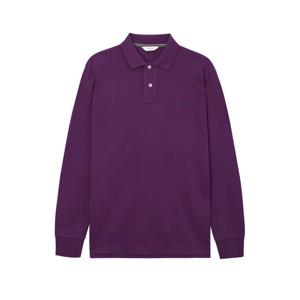 [헤지스]헤지스 바이올렛 긴팔 피케 카라 티셔츠 HZTS4D431V3
