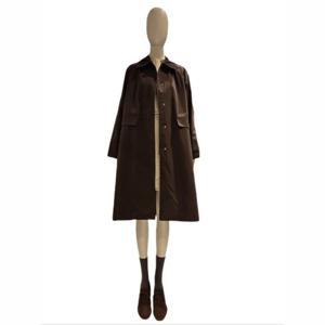 [쥬크]래글런 코듀로이 카라 트렌치코트 (Z254MSI001)