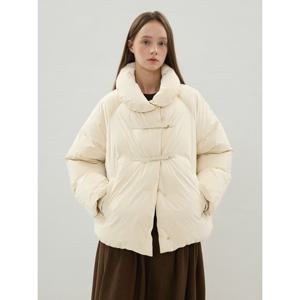 [올리브데올리브]리본가죽 토글 덕다운 점퍼 OP5WMA76