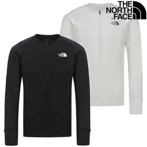 노스페이스 NT7LR55 남성 하이브리드 닷 라이트 크루 긴팔티 NT7LR55AB