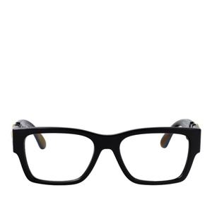 베르사체 블랙 렉탱귤러 풀 림 안경테 0VE3368U GB1 53