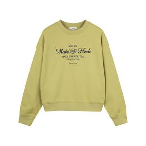 [폴햄]여성 플리스 그래픽 맨투맨 티셔츠(PHF4TR2020)