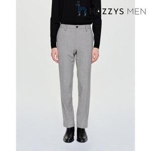 헤지스 남성 (HZPA5D461G2)  25FW 그레이 멜란지 밴딩팬츠