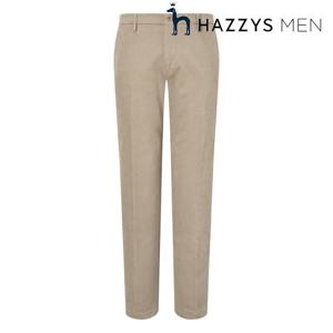 헤지스 남성 (HZPA5D501I2)  25FW  STRAIGHT  베이지 가먼트 워싱 기모 팬츠