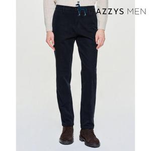 헤지스 남성 (HZPA5D501N2)  25FW  STRAIGHT  네이비 가먼트 워싱 기모 팬츠