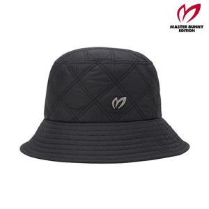 마스터바니  (421D4CP505) 여성 로고 퀼팅 기모 버킷햇