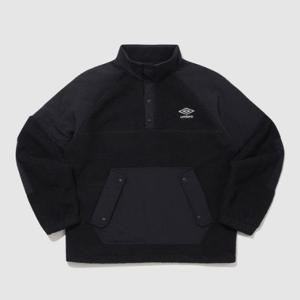 엄브로자켓 LQC UP411CFSD1-BLK 윈터 하이브리드 아노락 / BLACK