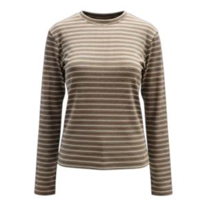 [페이지플린]겉 기모 스트라이프 긴팔 티셔츠 F5DTS401