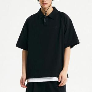 뉴발란스반팔티 DQJ NBNFE21043-19 공용 에센셜 싱글메쉬 카라티 (OVER FIT)