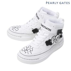 파리게이츠  여성 플로럴 크랙 하이탑 논스파이크 골프화 521E4SEA41 BJ