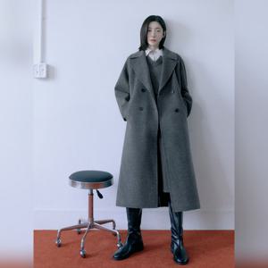 [쥬크]핸드메이드 더블 코트 (Z254MSG157)