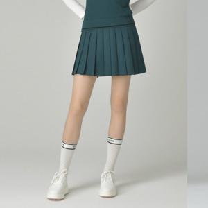 [헤지스골프][NEW]청록 여성 에센셜 변형 플리츠 스커트 (HWSK5C601T2)