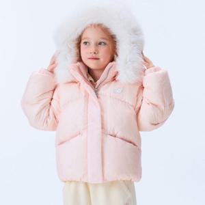 뉴발란스키즈패딩 RQJ NK9PE4106G-26 NEWKIMO FUREST 크롭 숏다운(구스)