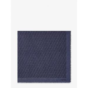 [FENDI] 라프리마 여성 스카프 FF 코튼 앤 울 숄 FXT069 AWEWF0RU7 데님 /12