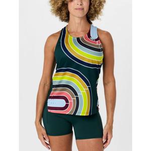 래빗 여성용 레이스 페이스 탱크 다크 씨 트랙 RW484-385