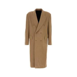 26 SS 발렌시아가 버튼업 울 코트 베이지 850614TQU14