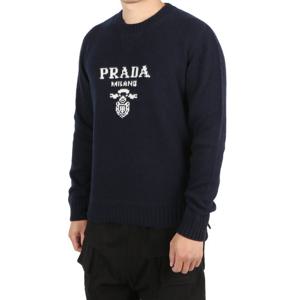 아도니스 22SS 프라다 로고 캐시미어 니트 UMB223 1YMW F0008