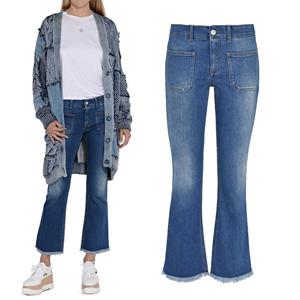 아도니스 스텔라맥카트니 부츠컷 포켓진 405523 SGH04 4003