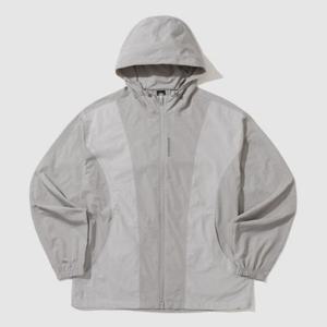 엄브로후드집업 KQF UP321CJK77-YGR1 썬샤워 경량우븐 후드 숏 자켓 / YELLOW GREY
