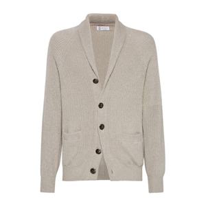 브루넬로쿠치넬리 버튼업 코튼 리브 가디건 MNI708606 C2438