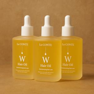 르꽁뜨 W 헤어오일 3개 컬 클리닉 단백질 프리미엄 아르간 세라마이드 수분 헤어에센스 50ml