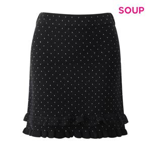 SOUP  도트 캉캉 미니 스커트 (S5BSR01)