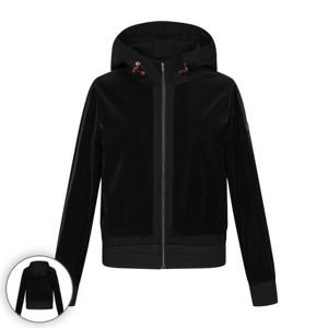 [핑] 여성 레이어드 후드 블루종 점퍼 121E3JP255