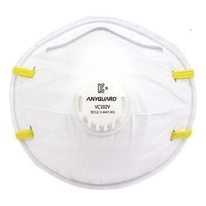 애니가드 안면부여과식 방진 마스크 VC-102V 1개입 안면부여과식마스크 방진마스크 산업용품 애니가드방진마스크 1급마스크