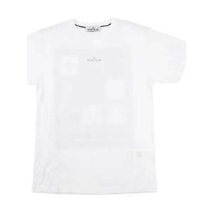 스톤 아일랜드 반팔 티셔츠 78152NS94V0001 WHITE DOM