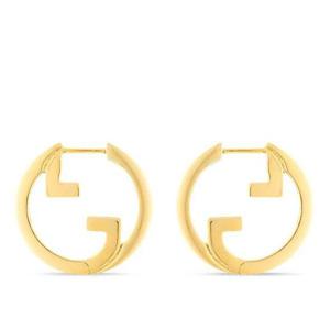 GUCCI 구찌 25FW 블론디 후프 귀걸이 (774534 I4600 8005)