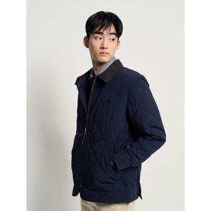 [빈폴멘] 다이아 퀼팅 패딩 사파리  네이비 (BC6138CP1R)