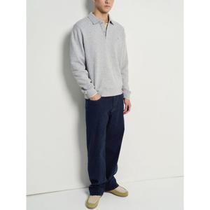 [빈폴멘] 세미와이드 데님 팬츠  네이비 (BC6121C73R)