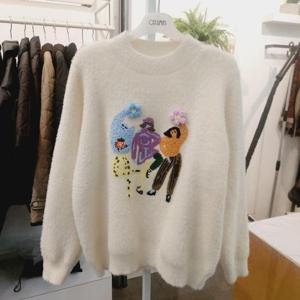 오프리미츠 H 플라워낵니트 B25KT2B09