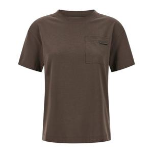 브루넬로쿠치넬리 샤이니 탭 모닐 포켓 크루넥 티셔츠 M0T81EC7