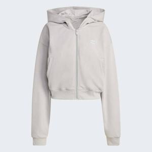 [아디다스] 에센셜 프렌치 테리 크롭 지퍼 후디 (KE3219)