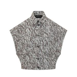 이로 셔츠 26SWP100ESTEL BRO4026S MIXED BROWN