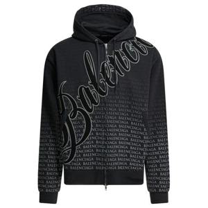 발렌시아가 긴팔 티셔츠 850338TTVN86552 Black