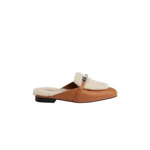 에르메스 오즈 뮬 고트스킨   나뛰렐 에크류 H252147ZA3