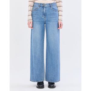 질스튜어트 뉴욕 여성 25SS 블루 워싱 코튼 데님팬츠 WJPA5B220B2