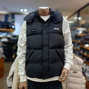 [지프](공용)  지프  밴드넥   덕다운 베스트  JO4JPU621BK_BP