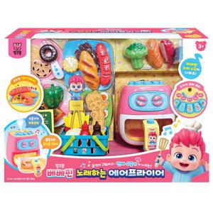 핑크퐁 베베핀 노래하는 에어프라이어 주방 소꿉놀이