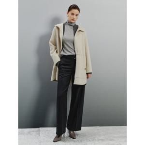 [아이잗컬렉션(피)]헤링본 스트레이트 울 슬랙스 CRBA0SL541