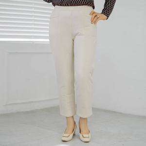 엄마옷 마담4060 블랑누빔기모배기팬츠 여성바지 데일리 -ZPN2601020-