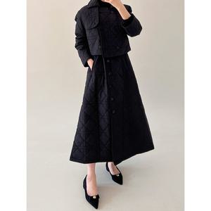 [예쎄](예쎄) 퀄팅 트렌치 패딩자켓 (S5WJK402A)