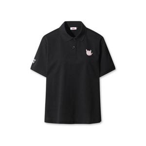 [왁]왁 오리지널 우먼 루즈핏 폴로 WWTCM26230BKX