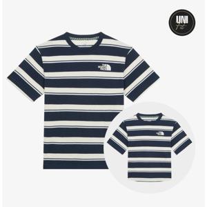 노스페이스 듀로 스트라이프 반팔 티셔츠 NT7UR28-NW