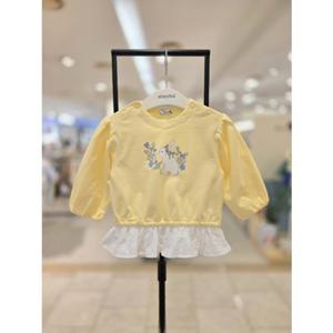 [압소바] (노랑)(26년 봄신상품) 릴 티셔츠 (A1123303)